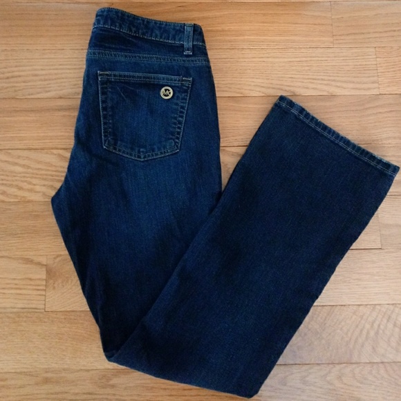 Michael Kors Denim - 🆕List Michael Kors Bootcut Dark Wash 6 Short